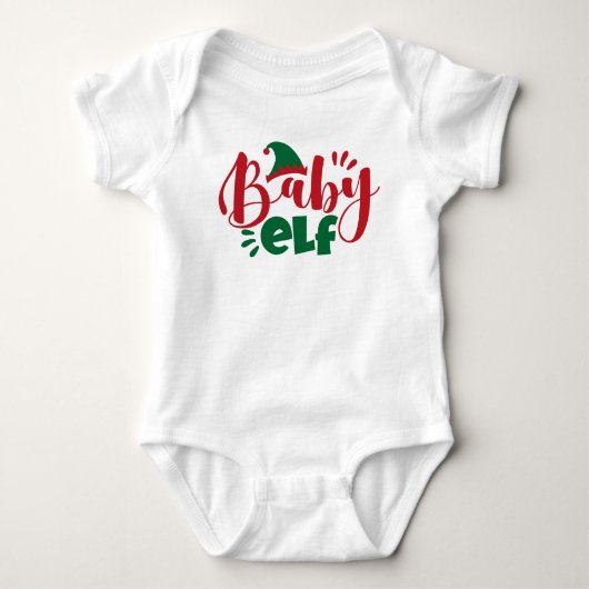 kerstBaby Elf Romper (Voorkant)
