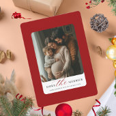 Kerstbaby Foto Aankondiging 'Hoe Meer Zelen Hoe Me