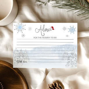 Kerstbaby Kerst Baby Shower Advieskaarten Kaart