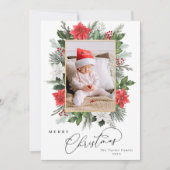 kerstBaby Lijst Kaart (Voorkant)