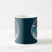 Kerstbabyrendier Koffiemok (Center)