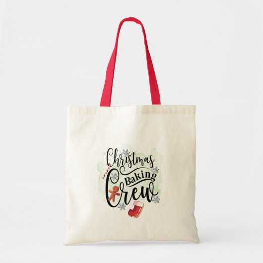 Kerstbaken Tote Bag (Voorkant)