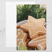 kerstbakken briefpapier (Voorkant / Achterkant)