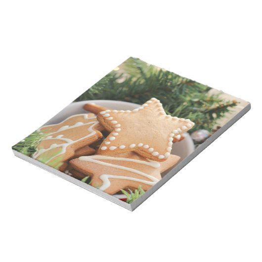 kerstbakken notitieblok (Gedraaid)