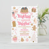 Kerstbakkerij, gedistilleerde dranken met heldere kaart (Staand voorkant)