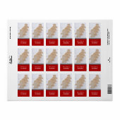 kerstbakkerswaren Labels (Full Sheet)