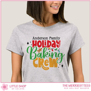 Kerstbakploeg Persoonlijke Kerst voor Familie T-shirt