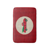  kerstbal bath Mat (Voorkant Verticaal)