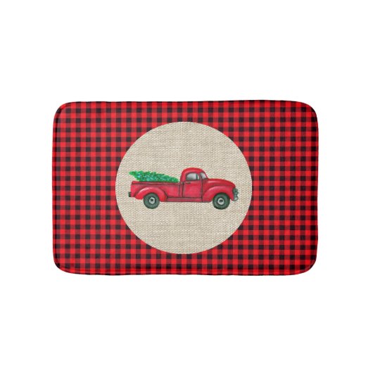  kerstbal bath Mat (Voorkant)