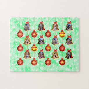 Kerstbal en Ornamenten met balen 6 Foto's L-Green Legpuzzel