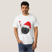 kerstbal en pan t-shirt (Voorkant volledig)
