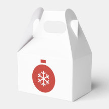 Kerstbal Favor Doos