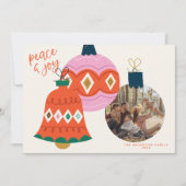 Kerstbal Foto Kaart  (Voorkant)