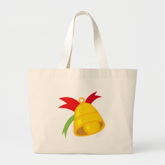 kerstbal grote tote bag (Voorkant)