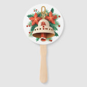 kerstbal handwaaier (Achterkant)