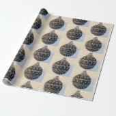 Kerstbal Inpakpapier (Uitgerold)