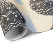 Kerstbal Inpakpapier (Rol Hoek)