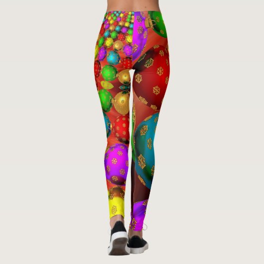 Kerstbal Jamboree Leggings (Achterkant)