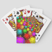 Kerstbal Jamboree Pokerkaarten (Achterkant)