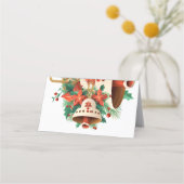 kerstbal klantenkaartje (Voorkant)