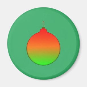 Kerstbal Ornament magneet