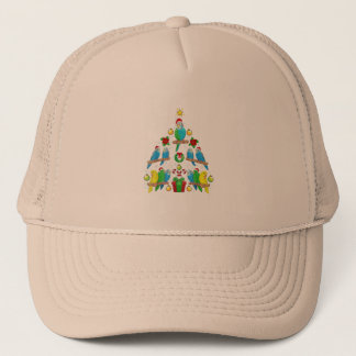 kerstbal Shirt Merry Swish Santa Xm Trucker Pet
