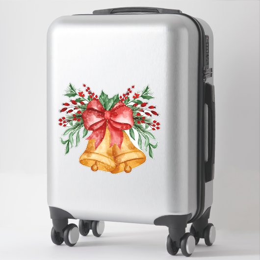 kerstbal sticker (Koffer)