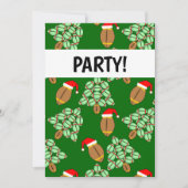 Kerstbal uitnodiging (Voorkant)