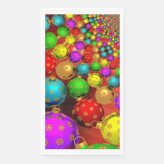 Kerstbalfeest Servet (Voorkant)