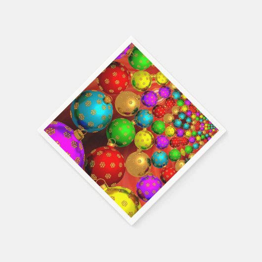 Kerstbalfeest Servet (Hoek)