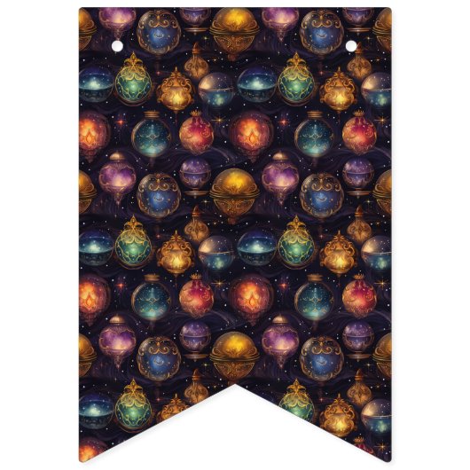 Kerstballen Banner (Tweede vlag)