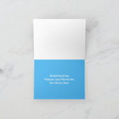 Kerstballen in het Pet van de Kerstman Riddle Kaart (Binnen)