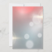 Kerstballen, kerstfeestfeest kaart (Achterkant)