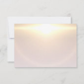 kerstballen, lichte kerstfeest kaart (Achterkant)