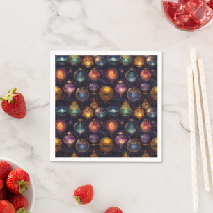 Kerstballen Papieren servetten