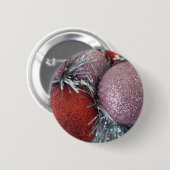 kerstballen ronde button 5,7 cm (Voorkant /achterkant)