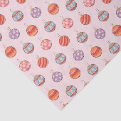 Kerstballen Tissuepapier (Detail)