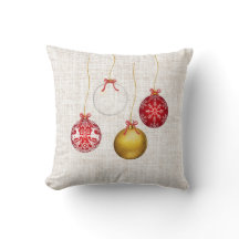Kerstballen Worp Kussens