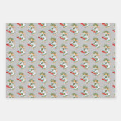 kerstballetjes inpakpapier vel (Voorkant 3)