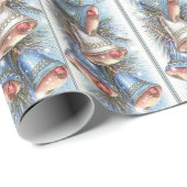  kerstballetjes met ruggengraat cadeaupapier (Rol Hoek)