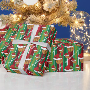 kerstbaltrips cadeaupapier