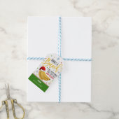 kerstbanaan Label Cadeaulabel (Met Touw)