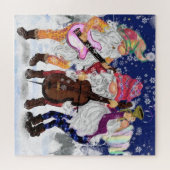 kerstband - Happy Song - Party Legpuzzel (Horizontaal)