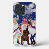 kerstband - Happy Song - Teken - Fun Case-Mate iPhone Case (Achterkant)
