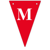 kerstbanner vlaggetjes (Eerste vlag)