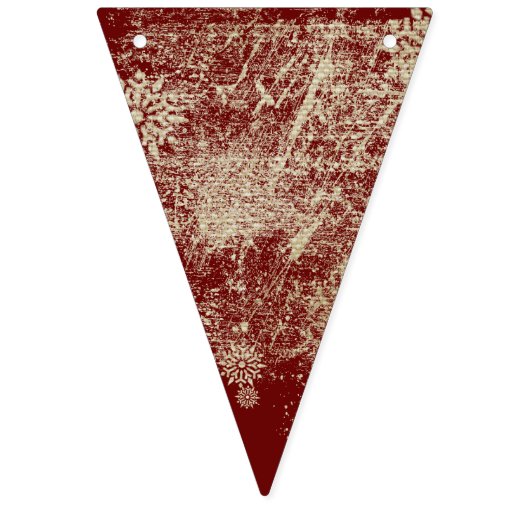 Kerstbanner Vlaggetjes (Tweede vlag)