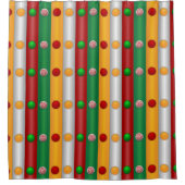 Kerstbars Douchegordijn (Voorkant)