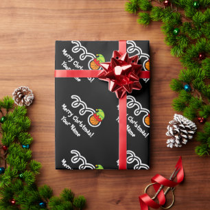 kerstbasketbalpapier voor kinderen cadeaupapier