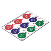 KerstBaubles Notitieboek (Linkerzijde)