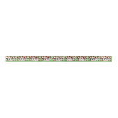 Kerstbeagle puppies Satin Ribbon Lint (Voorkant)